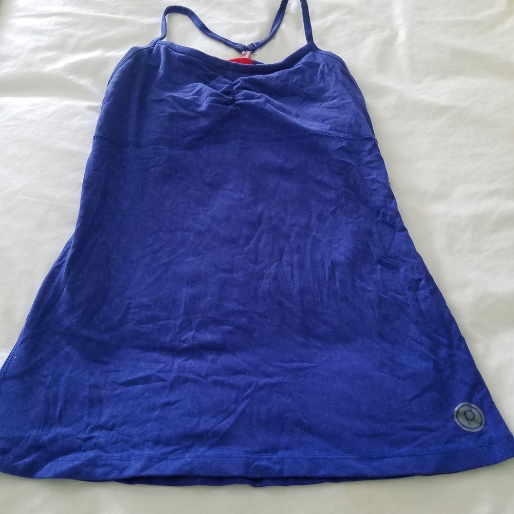 Pure Barre by Split 59 Royal Blue Tank Top